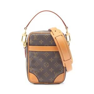 Louis Vuitton Danube Monogram Archive Handbag Canvas Leather Brown